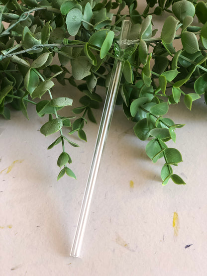 Butterfly Glass Straws