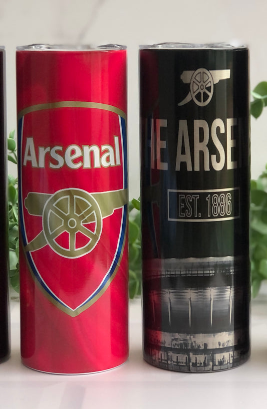 Arsenal Team Skinny Tumblers