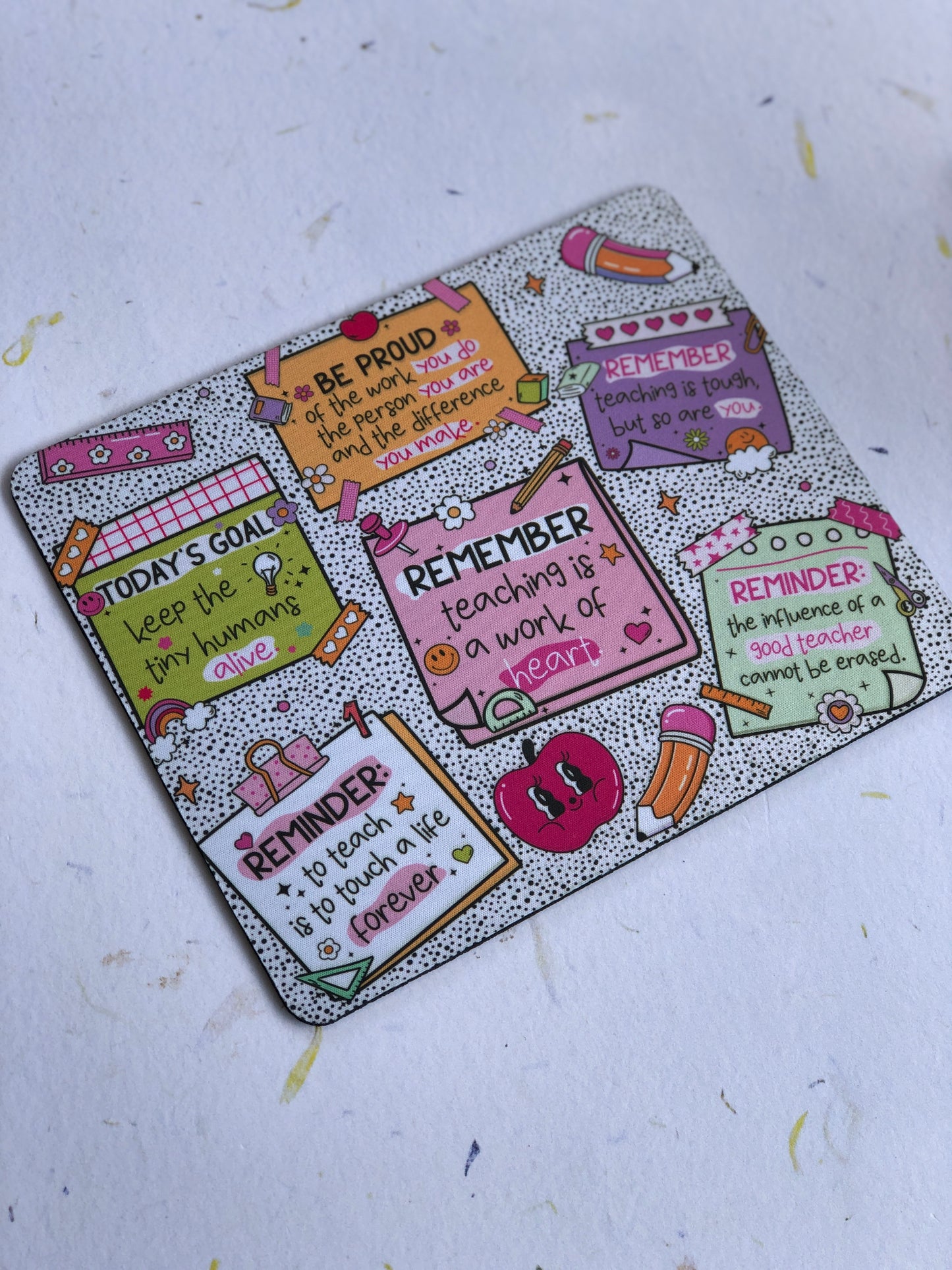 Teacher Affirmations Mouse Pad