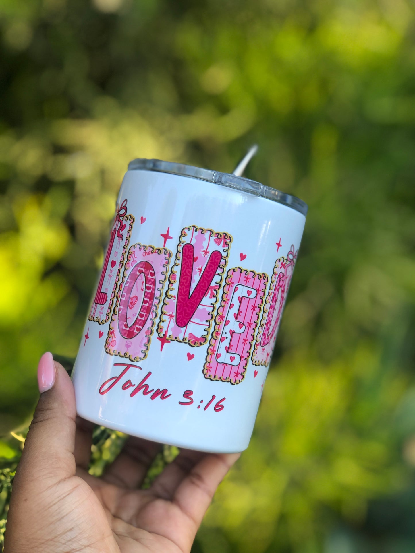 Mini Tumbler - Loved John 3:16
