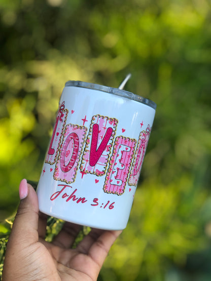 Mini Tumbler - Loved John 3:16