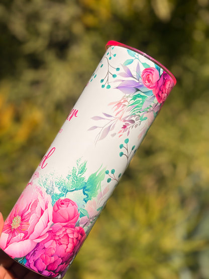 20oz Skinny Tumbler - Mother (To Your Family)