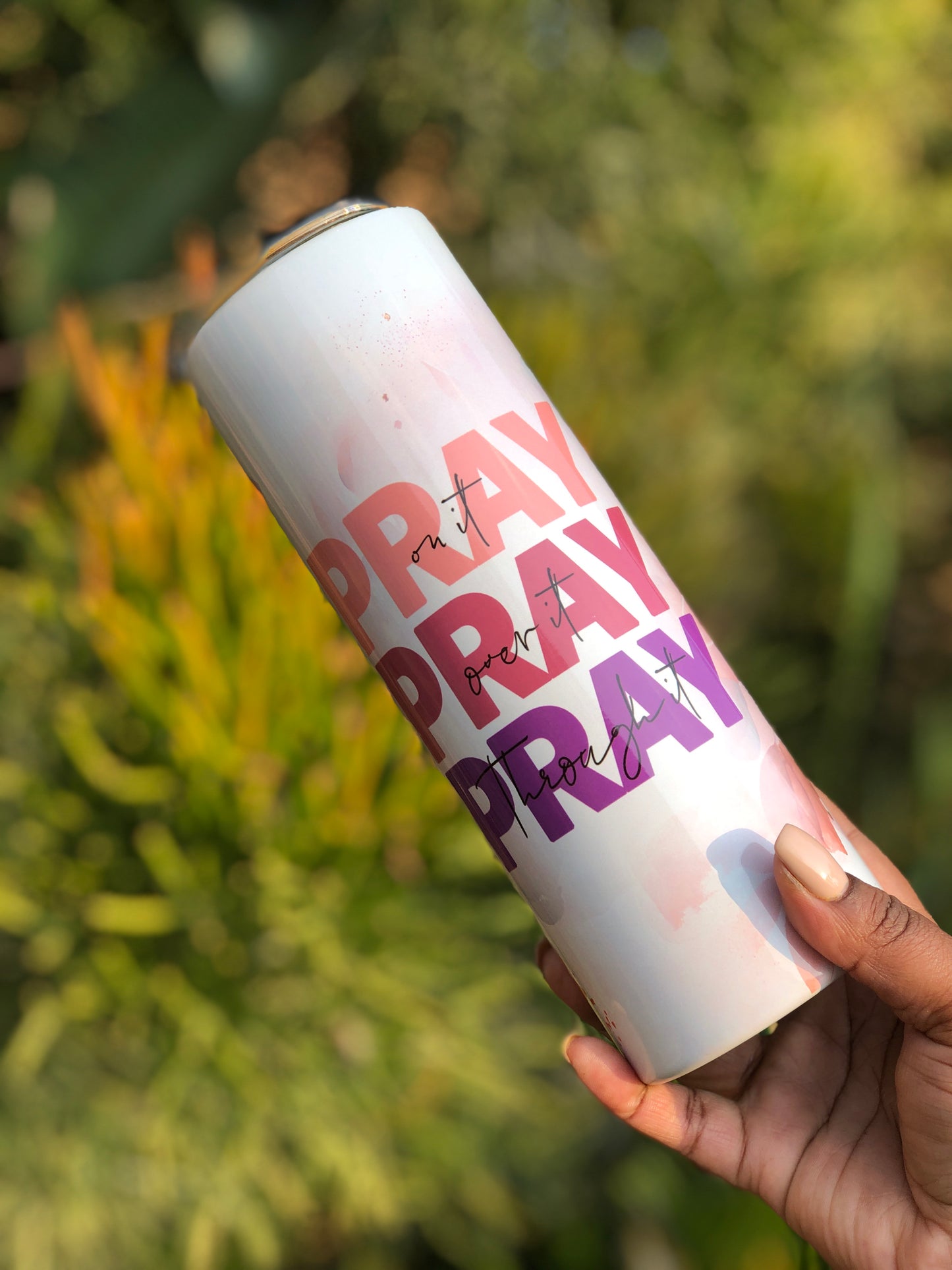 20oz Skinny Tumbler - Prayer Inspired Tumbler