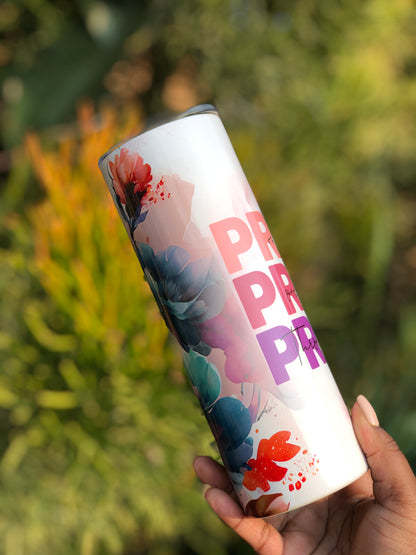 20oz Skinny Tumbler - Prayer Inspired Tumbler