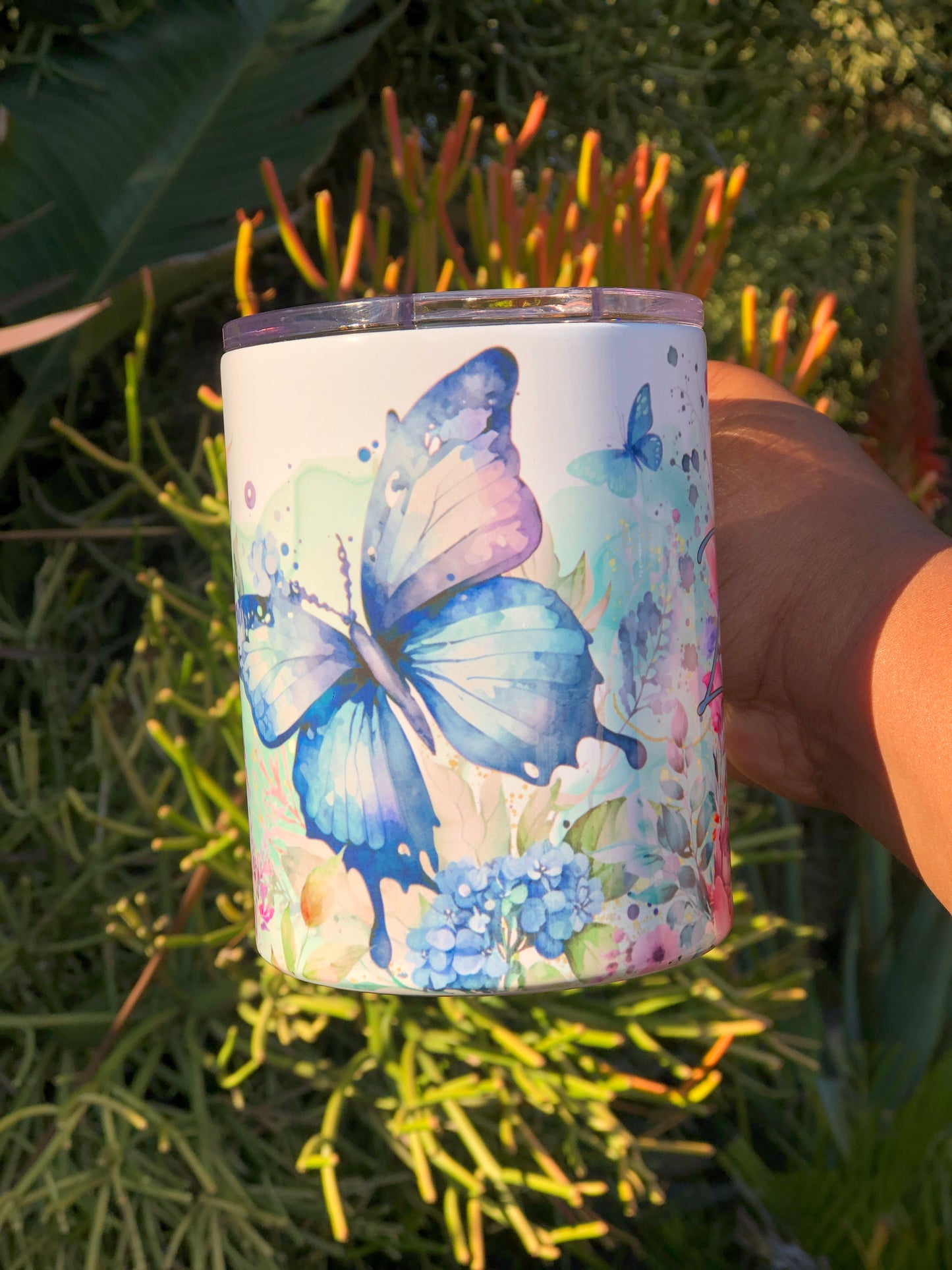 Stainless Steel Mug - Butterflies