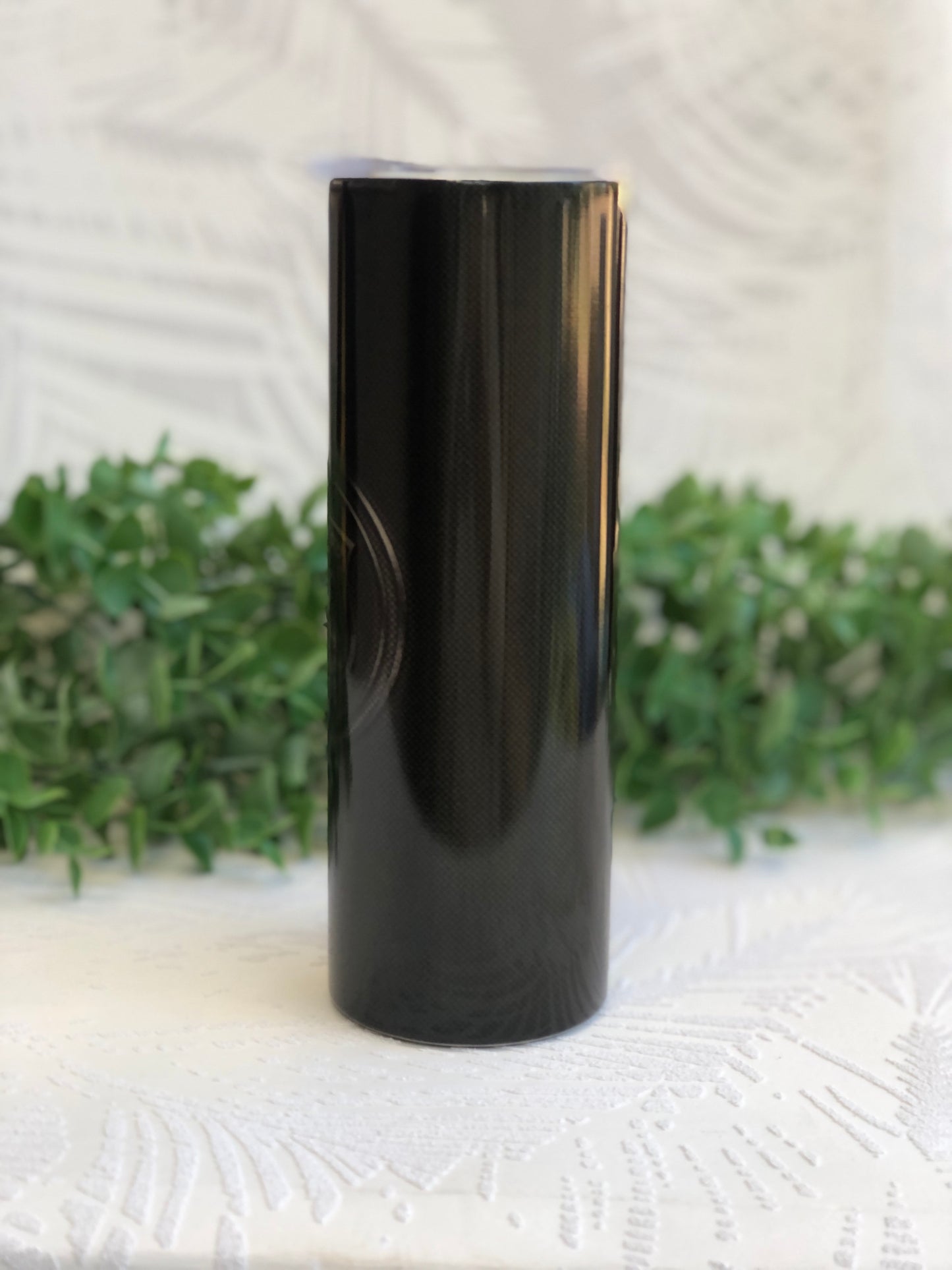 20oz Silver Skinny Tumbler - Orlando Pirates Gunmetal