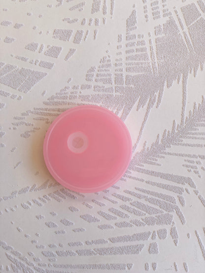 Glass Can Plastic Coloured Lids