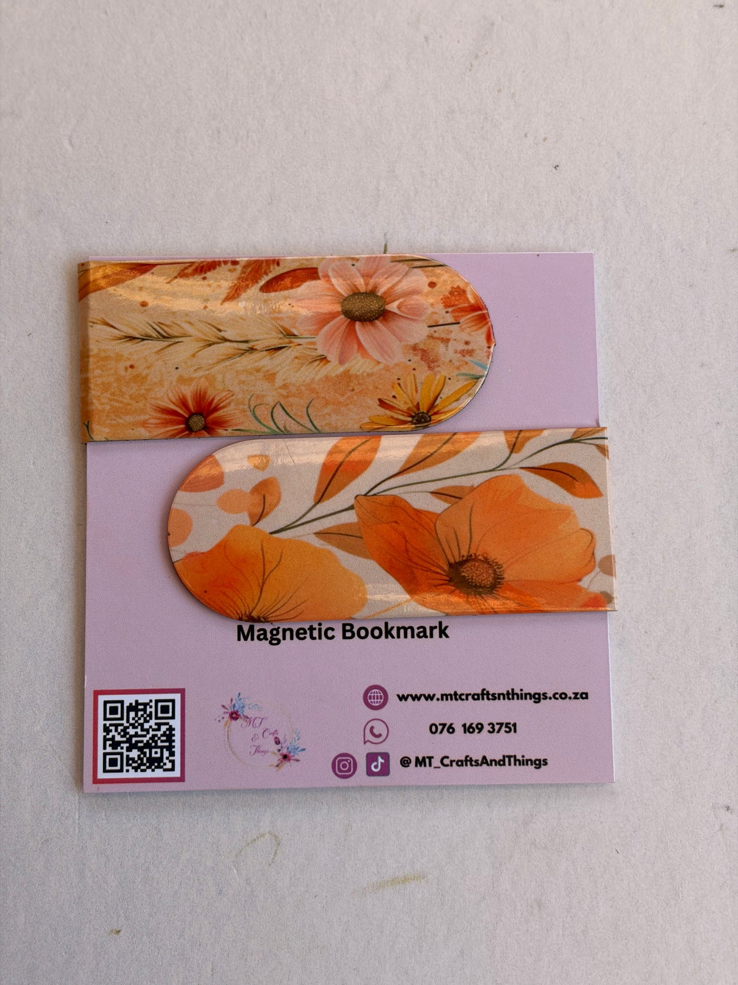 Magnetic Bookmarks -  Various Designs