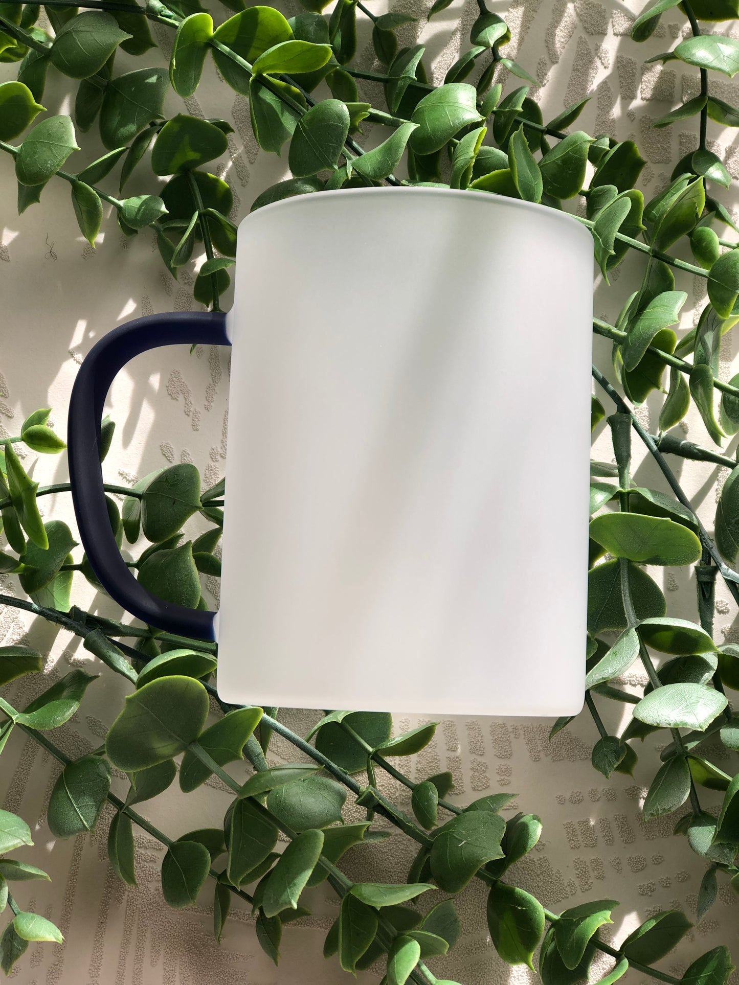 Frosted Glass Mug - They Whispered