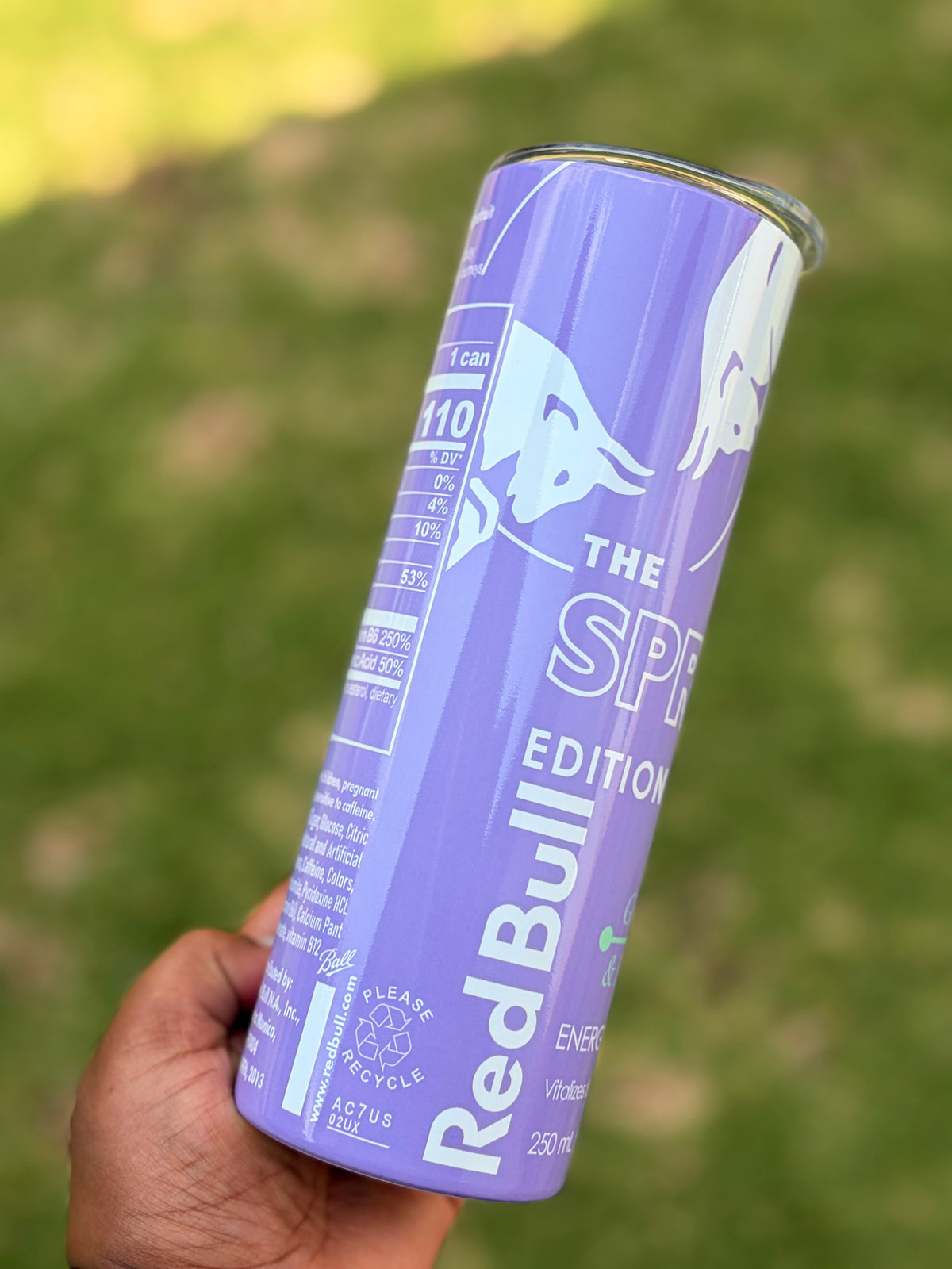 20oz Skinny Tumbler - Redbull Spring Edition