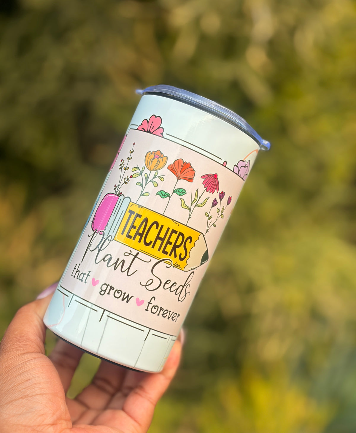 12oz Tumbler - Teachers Plant Seeds