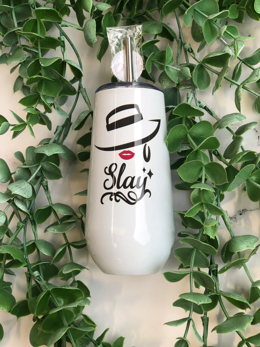 Champagne Tumbler - Slay Hat