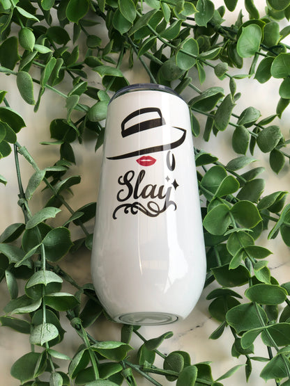 Champagne Tumbler - Slay Hat
