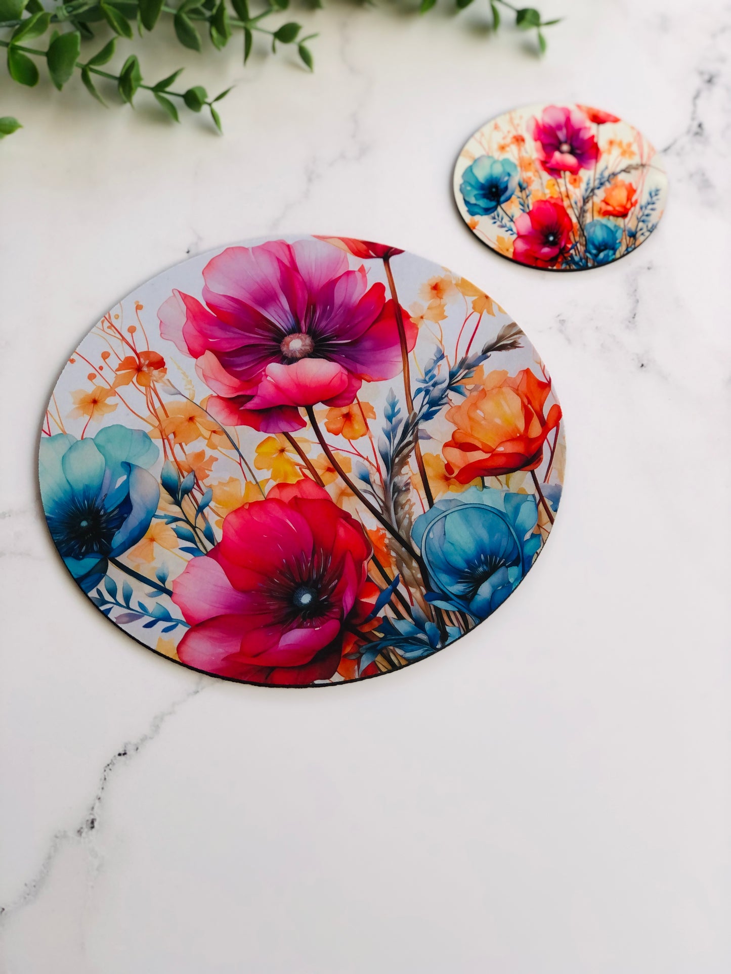 Mouse Pad - Colour Florals Various Designs