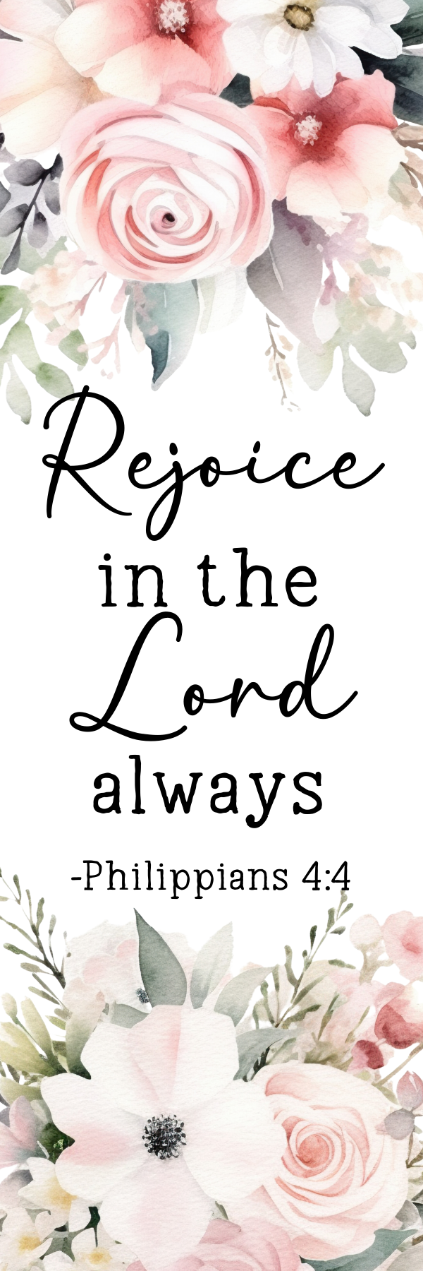Sub-Acrylic Bookmark - Bible Verses