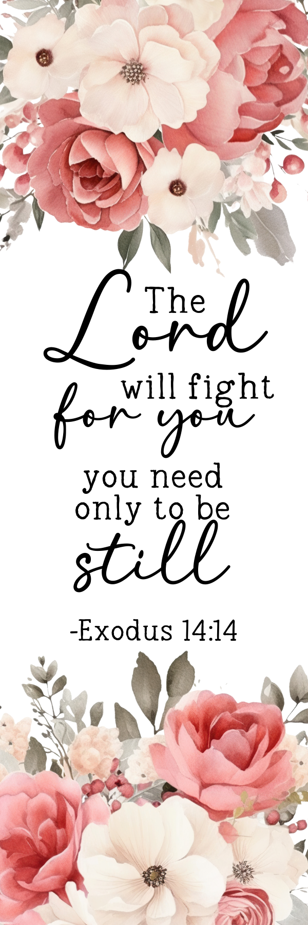 Sub-Acrylic Bookmark - Bible Verses